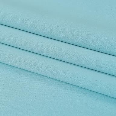 DUALIFE Aqua Curtains for Living Room Bedroom Light Blocking Window Curtains Triple Weave Room Darkening Curtain Panels Thermal Insulated Grommet Top 52X45 - Image 8