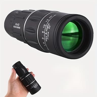 16x52 Monocular Telescope with 10x Magnification, 66M-8000M Range, Day & Night Vision, 150mm Lens - Image 7