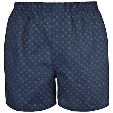 Gildan Men's Underwear Boxers, Multipack, Assorted Navy (5-Pack), Large - Image 3