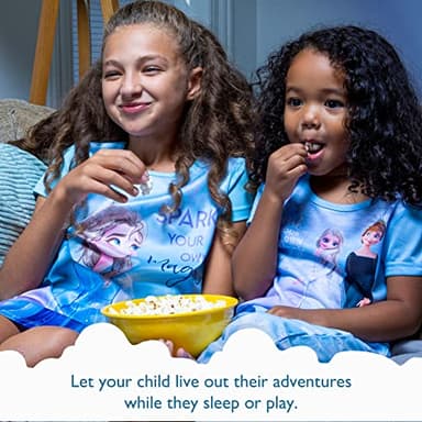 Disney Girls' Frozen 2 3-Pack Nightgown, FROZEN MAGIC 2, 6 - Image 5