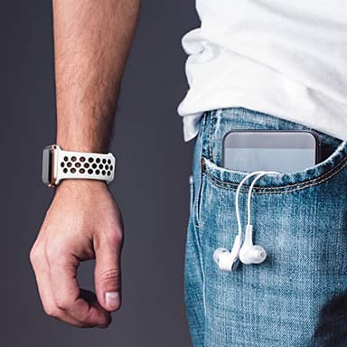 Lerobo 3 Pack Sport Bands Compatible with Apple Watch Band 44mm 49mm 46mm 45mm 42mm 41mm 40mm 38mm Men Women,Soft Silicone Breathable Band for iWatch SE Ultra iWatch Series 10 9 8 7 6 5 4 3 2 1 - Image 5