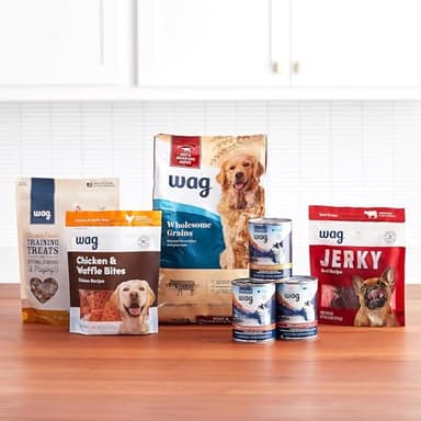 Amazon Brand - Wag Wholesome Grains Dry Dog Food with Salmon and Brown Rice, 30 lb Bag (Pack of 1) - Image 7