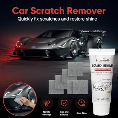 Nano Sparkle Cloth Car Scratch Remover - 2025 Upgrade Scratch Remover for Vehicles, Magic Wipes Cleaning Cloth Car Scratch Repair Paste, Scuff Repair Polishing Wax Kit for Deep Scratch Repair - Image 2