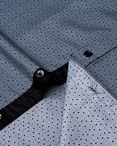 J.VER Men's Printed Dress Shirts Casual Long Sleeve Stylish Button Down Shirt - Image 4