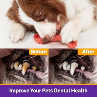 Kimee Dog Toys for Aggressive Chewers, 3 Pack Indestructible Dog Chew Toys, Super Chewer Toys with Tough Nylon Bacon Flavor for All Breed Sizes, Teeth Cleaning & Training, Boredom Relief - Image 4