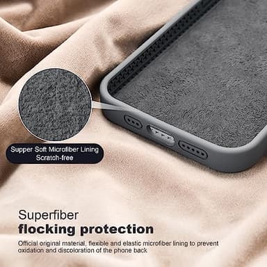 SKYLMW Designed for iPhone 11 Case with Magnetic Invisible Stand Compatible with Mag-Safe Military Drop Tested Shockproof Silicone Phone Cases for Women Men 6.1'', Grey - Image 5