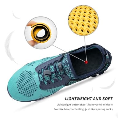 SOBASO Water Shoes Men Quick Drying Hiking Beach River Swim Shoes for Pool Surf Boating Kayaking - Image 3