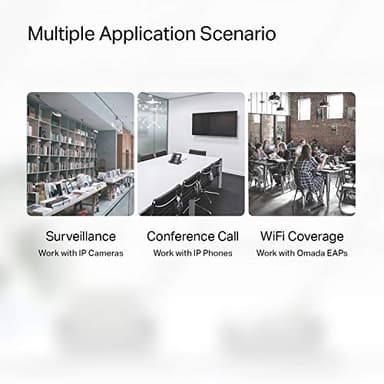 TP-Link 9 Port Fast Ethernet 10/100Mbps PoE Switch 8 PoE+ Ports @65W Sturdy Metal w/Shielded Ports Protection Extend Mode Priority Mode Isolation Mode (TL-SF1009P) - Image 5