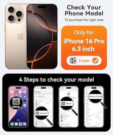 CANSHN 360° Spin Magnetic Stand for iPhone 16 Pro Case with Camera Control [Full Camera Protection] [Compatible with Magsafe] Translucent Matte Shockproof Protective Phone Cover 6.3" - Deep Green - Image 2