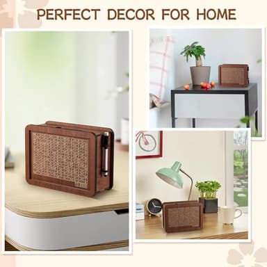 Wooden Cash Money Saving Box,Piggy Bank for Kids & Adults,10000 Savings Challenge Box,Coin Bank Toys Gift for 3-12 Year Old Boys & Girls (10000 Dollar) - Image 7