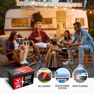 12V 300Ah Small-Volume LiFePO4 Lithium Battery,200A BMS,10000+ Deep Cycle Lithium Iron Phosphate Battery Great for Winter Power Shortage, RV, Marine and Off Grid Applications - Image 7