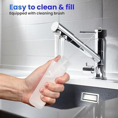 UNINGOPI Portable Water flosser with Electric Toothbrush, 2 in 1 Teeth Cleaning Kit, Electric Toothbrush and flosser Combo, Water Flosser for Travel and Home (White) - Image 6