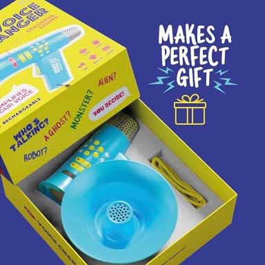 Voice Changer for Kids - Gifts for Kids - Voice Changing Device for Boys & Girls Ages 3-8+ Olds - Birthday Gifts for 3, 4, 5, 7, 8 Year Old Boy - Cool Outdoor Toys Gift Ideas for Kid, Toddler - Image 7