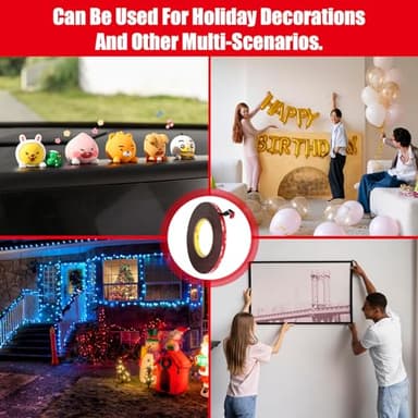 Double Sided Tape Heavy Duty, Waterproof Mounting Foam Tape, 36.5ft Length, 0.4in Width, High Temperature Resistant Adhesive Tape for Car, LED Strip Light, Office Decor, Made of 3M VHB Tape. - Image 3