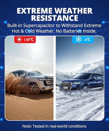 VIOFO Dash Cam A119 V3 2K 2560x1440P Quad HD+ 60FPS Front Car Dash Camera, 5MP STARVIS Sensor, 140-Degree Wide Angle, GPS Included, Buffered Parking Mode, True HDR, Motion Detection, Time Lapse - Image 3