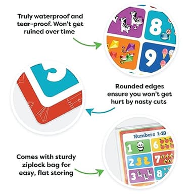 Classroom Educational Posters - 20pcs 16” x 11” - Teacher Classroom Must Haves Supplies Essentials - ABC Alphabet Poster School Supplies - Elementary Kindergarten Preschool Learning Activities - Image 7