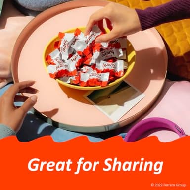 Kinder Bueno Mini, Milk Chocolate and Hazelnut Cream, Individually Wrapped Chocolate Bars, Share Size, 5.7 oz - Image 5