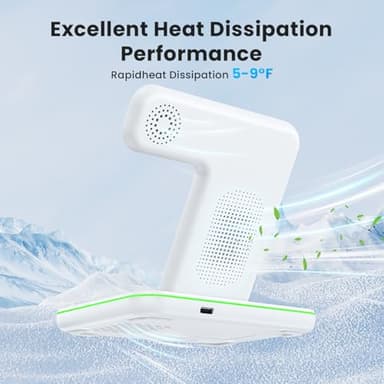 WAITIEE Wireless Charger for iPhone 16 15 14 13 12 11 X 8, 3 in 1 Charging Station for Apple Watch 10/9/8/7/6/5/4/3/2/SE/Ultra/Ultra 2 & for AirPods 4/3/2/Pro/Pro 2(White) - Image 5