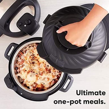 Instant Pot Duo Crisp 11-in-1 Air Fryer and Electric Pressure Cooker Combo with Multicooker Lids that Air Fries, Steams, Slow Cooks, Sautés, Dehydrates, & More, Free App With Over 800 Recipes, 6 Quart - Image 8