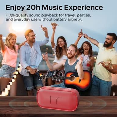 Monster S150 Speaker, Strong Bluetooth 5.4, IPX7 Waterproof Wireless Speaker, Support Sulti-Channel Connection, HD Hands-Free Calling, Compact Design Bluetooth Speakers - Image 4