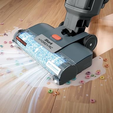 Shark HydroVac MessMaster Wet Dry Corded Vacuum Cleaner, 3-in-1 Multi-Surface Vacuum Mop & Self-Cleaning System, Lightweight, Powerful Suction, for Hard Floors & Area Rugs, Navy, WD161 - Image 2