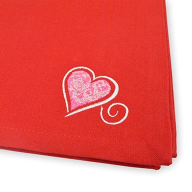 DII Solid Napkin Set Collection, 20x20, Wine, 6 Piece - Image 17