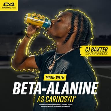 Cellucor C4 Performance & Smart Energy Drink Official Variety Pack | Zero Sugar Carbonated Preworkout Energy | 150+200mg Caffeine with Beta Alanine | 4 Flavors | 12 Fl Oz (12 Pack) - Image 6