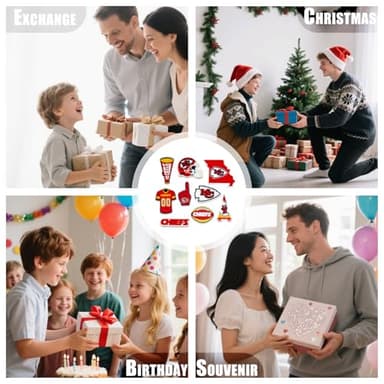 MATHARAGO 8 9 10 11 Pcs Shoe Charms for sports fans Decoration, Different Team Shoes Accessories for Boys Girls Kids Adults Women Men Party Favors Birthday Gifts(QZD-9P-001) - Image 6