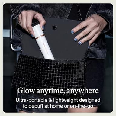 Therabody TheraFace Depuffing Wand – Cold and Heat Skincare Treatment to Depuff and Glow; Beauty Wand, Face Roller and Eye Massager for Eye Puffiness, Dark Circles and Skin Radiance (White) - Image 6