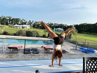 VOFiTNY All Purpose Gymnastics Air Mat 13’x3.3’x4’’ Sturdy Tumble Track for Home/Gym - Image 4