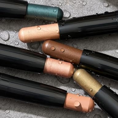 Julep Eyeshadow 101 Crème-to-Powder Waterproof Eyeshadow Stick Duo – Long-Lasting, Crease-Proof, Easy Apply with Built-in Smudger - Champagne Shimmer and Pearl Shimmer - Image 9