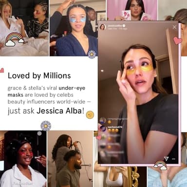 grace & stella Under Eye Mask Variety Pack - 18 Pairs of Under Eye Patches for Dark Circles - With 6 Colors (3 Pairs/Color) - Gel Masks Puffy Eyes for Women - Vegan Cruelty Free Bridesmaid Gifts - Image 6