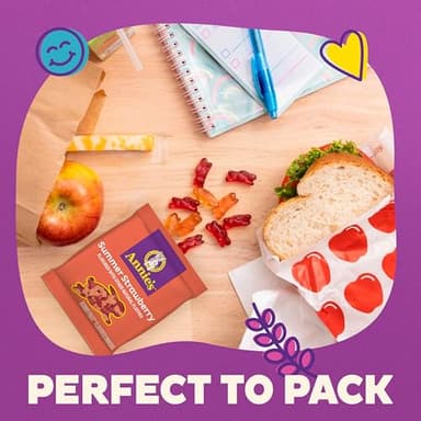 Annie's Organic Berry Patch and Summer Strawberry Bunny Fruit Snacks Variety Pack 42 Count, 29.4oz - Image 3