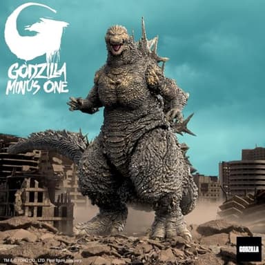 Super7 ULTIMATES! Toho Godzilla Minus One Figure - 8" Toho Godzilla Action Figure Kaiju - Classic Movie Monster Fans Collectibles & Retro Toys - Movie Model for Collectors & Display Figurine - Image 2