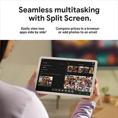 Google Pixel Tablet with Charging Speaker Dock - Android Tablet with 11-Inch Screen, Smart Home Controls, and Long-Lasting Battery - Hazel/Hazel - 128 GB, 2560x1600 Pixels - Image 12