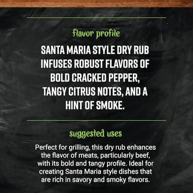 Frontier Co-op Santa Maria Style Dry Rub Seasoning, 4.80 oz - Dry Rub for Wings, Beef, or Fish - Image 5