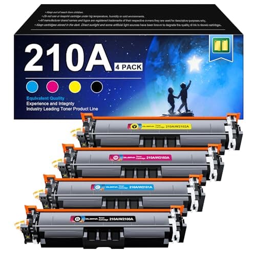 210A 210X Toner Cartridges 4 Pack | Replacement for HP 210A 210X Compatible with HP Color Laserje Pro MFP 4301fdw Wireless Printer MFP Pro 4301fdn 4201dw 4201dn,Color Pro MFP 4301 4201 Series Printer - Image 1