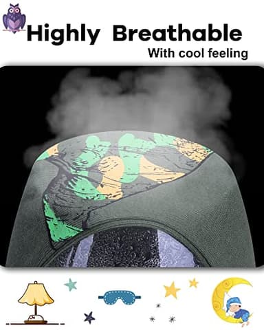 DAUGHTER QUEEN Boys Pajamas 18-24 Months Summer PJs Dinosaur Pj Sets Baby Toddler Cotton Short Sleeve Sleepwear Trex Jammies Dino Clothes Outfits 18m/Mo, 24m/Mth - Image 6