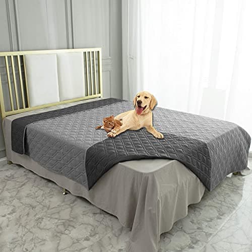 Ameritex Waterproof Dog Bed Cover Pet Blanket for Furniture Bed Couch Sofa Reversible - Image 1