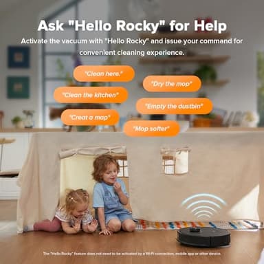 roborock Qrevo Master Robot Vacuum and Mop Combo, 10,000Pa Suction, FlexiArm Design Side Brush & Mop, Auto Mop Washing & Drying, Self-Emptying&Refilling, Dock Self-Cleaning, Obstacle Avoidance, Black - Image 8