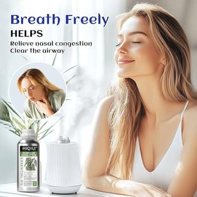 HIQILI Eucalyptus Essential Oil for Spray, Diffuser & Skin, 100% Pure Undiluted - 32 Fl Oz - Image 2