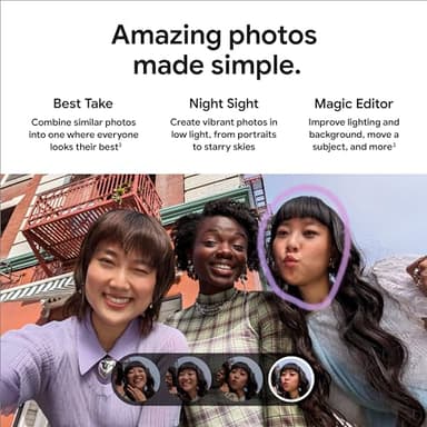 Google Pixel 8a - Unlocked Android Phone with Google AI, Advanced Pixel Camera and 24-Hour Battery - Aloe - 128 GB - Image 2