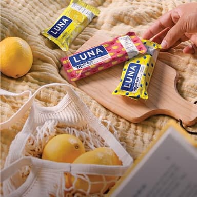 LUNA Bar - Mash-Ups LemonZest + Blueberry Flavor - Snack Bars - Non-GMO - Gluten-Free Protein Bars - Made with Organic Oats (15 Pack) - Image 7