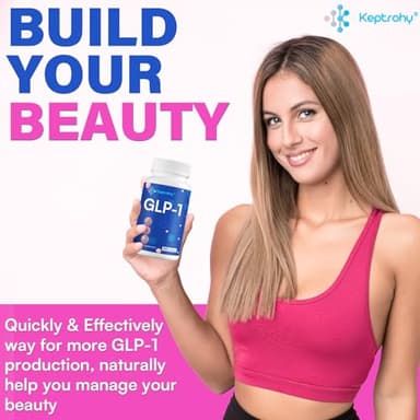 Keptrohy GLP-1 Supplement | GLP1 Supplement for Women and Men, 16-in-1 for GLP-1 Naturally | Daily GLP 1, 60 Capsules - Image 3