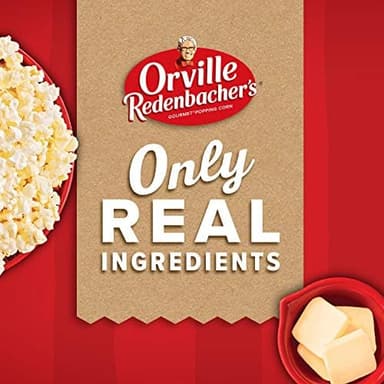 Orville Redenbacher's Microwave Popcorn, Movie Theater Butter Flavor, 3.29 oz., 3-Count (12 Boxes - Image 4