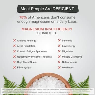 Organixx Magnesium Glycinate Supplement for Support Sleep, Muscle & Heart Health, 7 Type Magnesium Complex with Vitamin B6, Manganese Citrate, Gluten Free, Vegan, Non GMO, High Absorption, 60 Capsules - Image 5