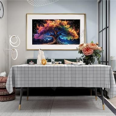 JOOZ Large Diamond Art Kits for Adults - Tree of Life Diamond Painting Kits for Adults, DIY Full Drill Tree of Life Diamond Art Painting, Gem Painting Kit for Wall Decor 27.5 X 15.7 Inch - Image 3