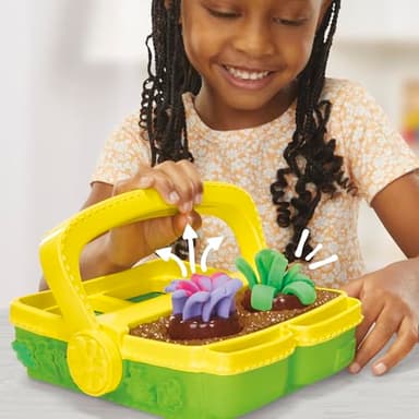 Play-Doh Blooming Flower Garden Toy Playset, Nature Pretend Play, Kids Arts & Crafts Ages 3+ - Image 7