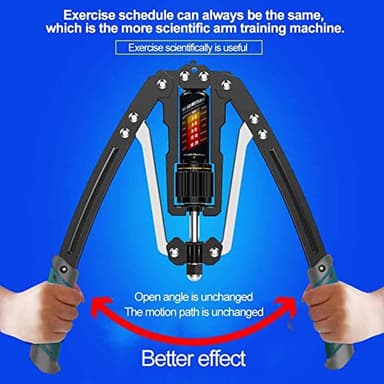 EAST MOUNT Twister Arm Exerciser - Adjustable 22-440lbs Hydraulic Power, Home Chest Expander, Shoulder Muscle Training Fitness Equipment, Arm Enhanced Exercise Strengthener. - Image 6