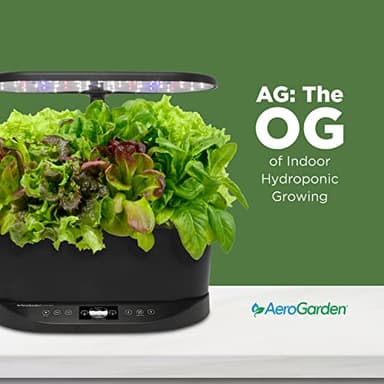 AeroGarden Bounty Basic - Indoor Garden with LED Grow Light, Black - Image 4